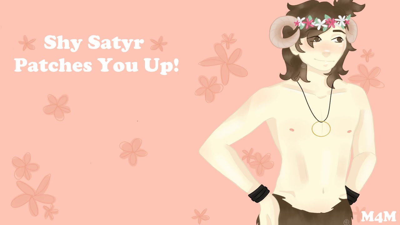 [M4M] Shy Satyr Patches You Up! [ASMR]