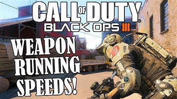 BO3 Tips and Tricks - Weapon Running Speeds (Black Ops 3)