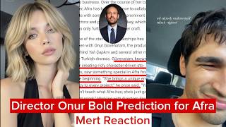 Onur Güvenatam Bold Prediction For Afra Saracoglu Mert Ramazon Demir Reaction