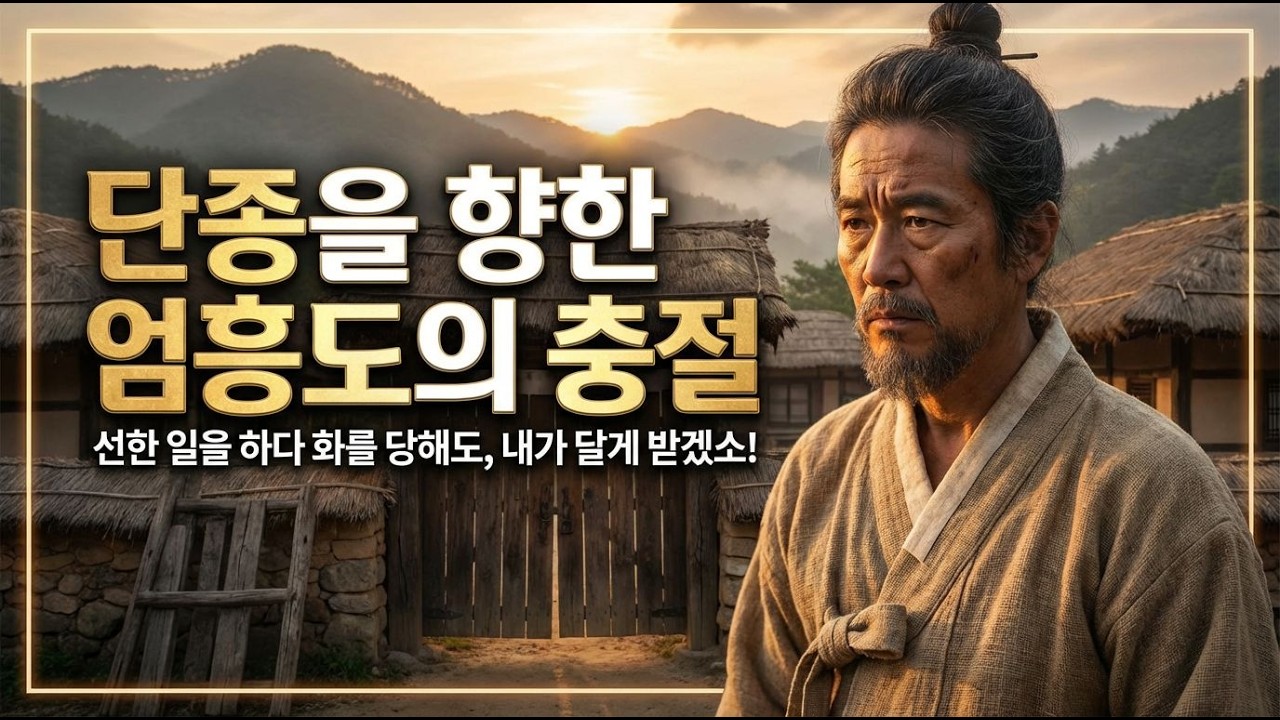 단종을 향한 엄흥도의 충절  #단종 #엄흥도 #의리 #역사이야기 #왕과 사는 남자