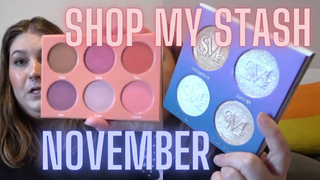 November Shop My Stash YouTube