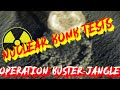 Nuclear bomb tests  operation busterjangle  us air force 1951