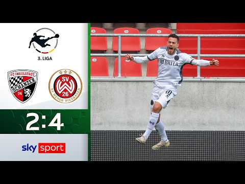 Wildes 6-Tore-Spektakel | FC Ingolstadt 04 - SV Wehen-Wiesbaden | Highlights - 3. Liga 2026/27