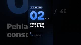 console.log asal mein karta kya hai 🤔 | JS Zero to Hero Ep 2