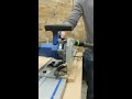 Squaring Up Large Panels with the Kreg Track Saw
