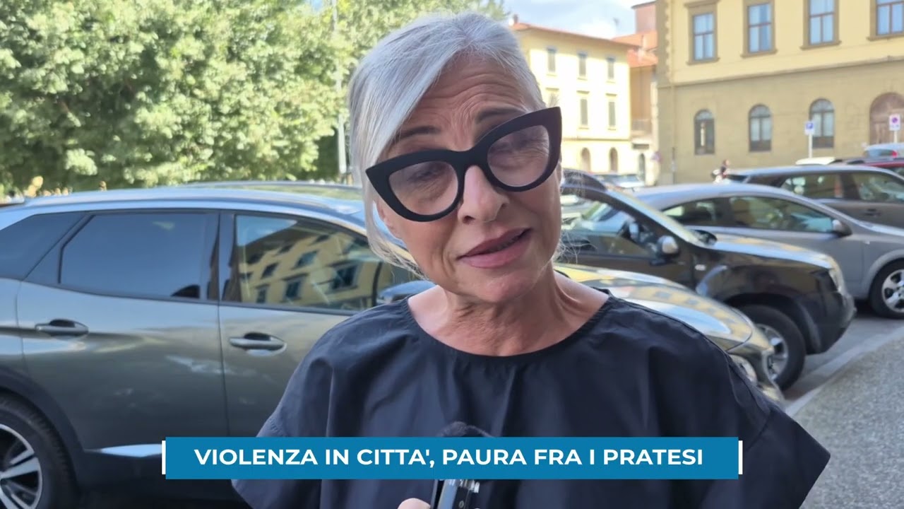 Violenza in città, paura fra i pratesi
