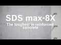 Bosch SDS max-8X　ハンマードリルビット