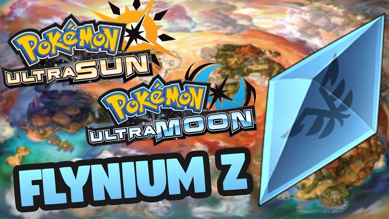 COMO PEGAR O FLYINIUM Z (ZCRYSTAL VOADOR) EM POKÉMON ULTRA SUN E ULTRA
