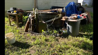 Cleaning Up The Yard From Garage Cleanout 🧹