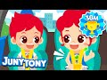 Let’s Buckle Up | Car Safety for Kids | Seat Belt Song | Good Habits | Kindergarten Song | JunyTony