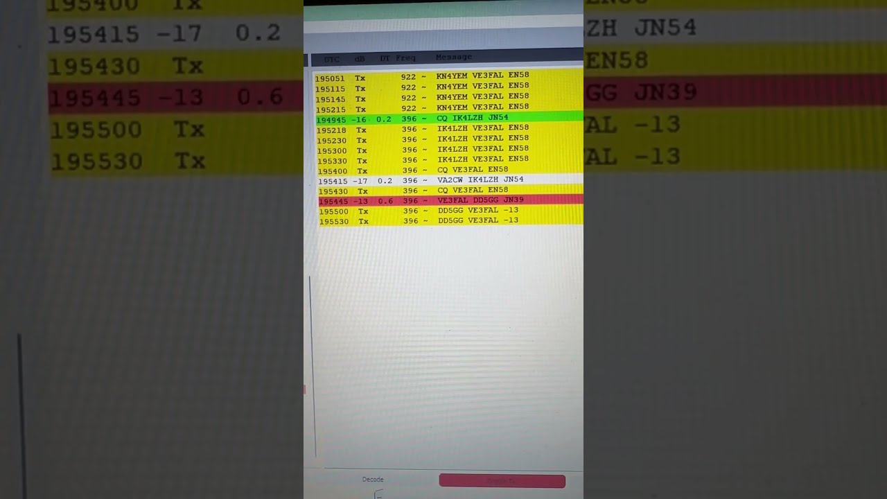 FT8 15m Band 50w To CobWebb Antenna