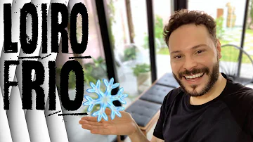 Como hidratar o cabelo loiro platinado?