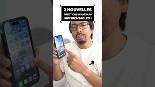 2 FONCTIONS WHATSAPP INDISPENSABLES  shorts