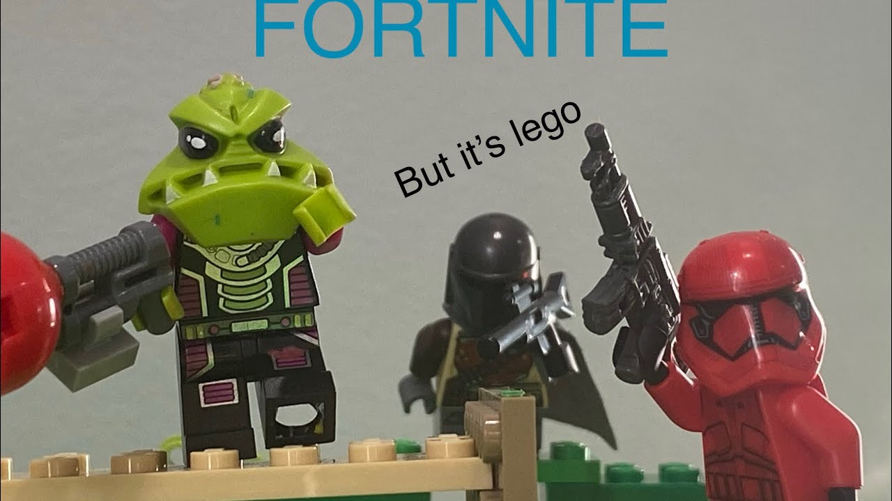 LEGO fortnite stop motion YouTube