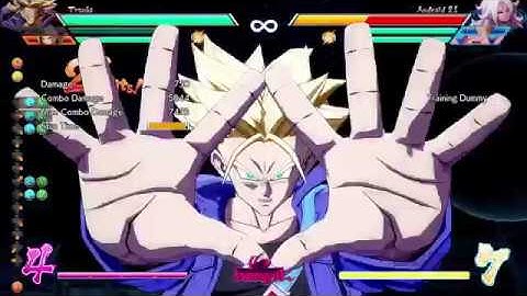 Freiza/Trunks/Android 18 Synergy (7.4 damage corner combo, 4 levels)