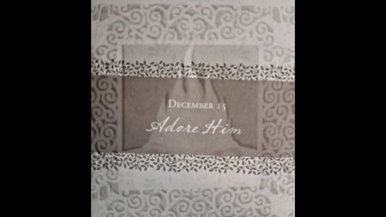 The Greatest Gift by Ann Voskamp Day Fifteen YouTube