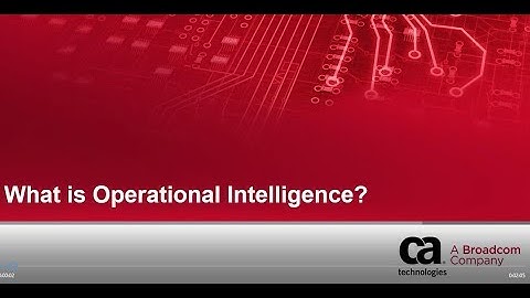 DX Operational Intelligence: What is Operational Intelligence