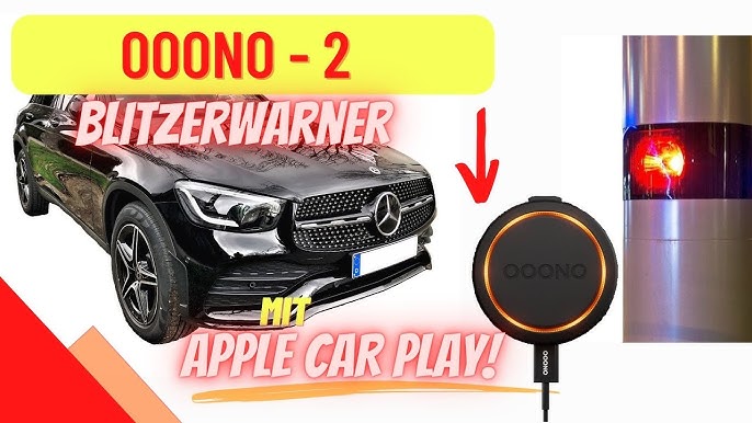 OOONO NO.2Traffic Blitzerwarner Verkehrsalarm Bluetooth Co-Driver in Bayern  - Königsbrunn, Auto Hifi & Navigation Anzeigen