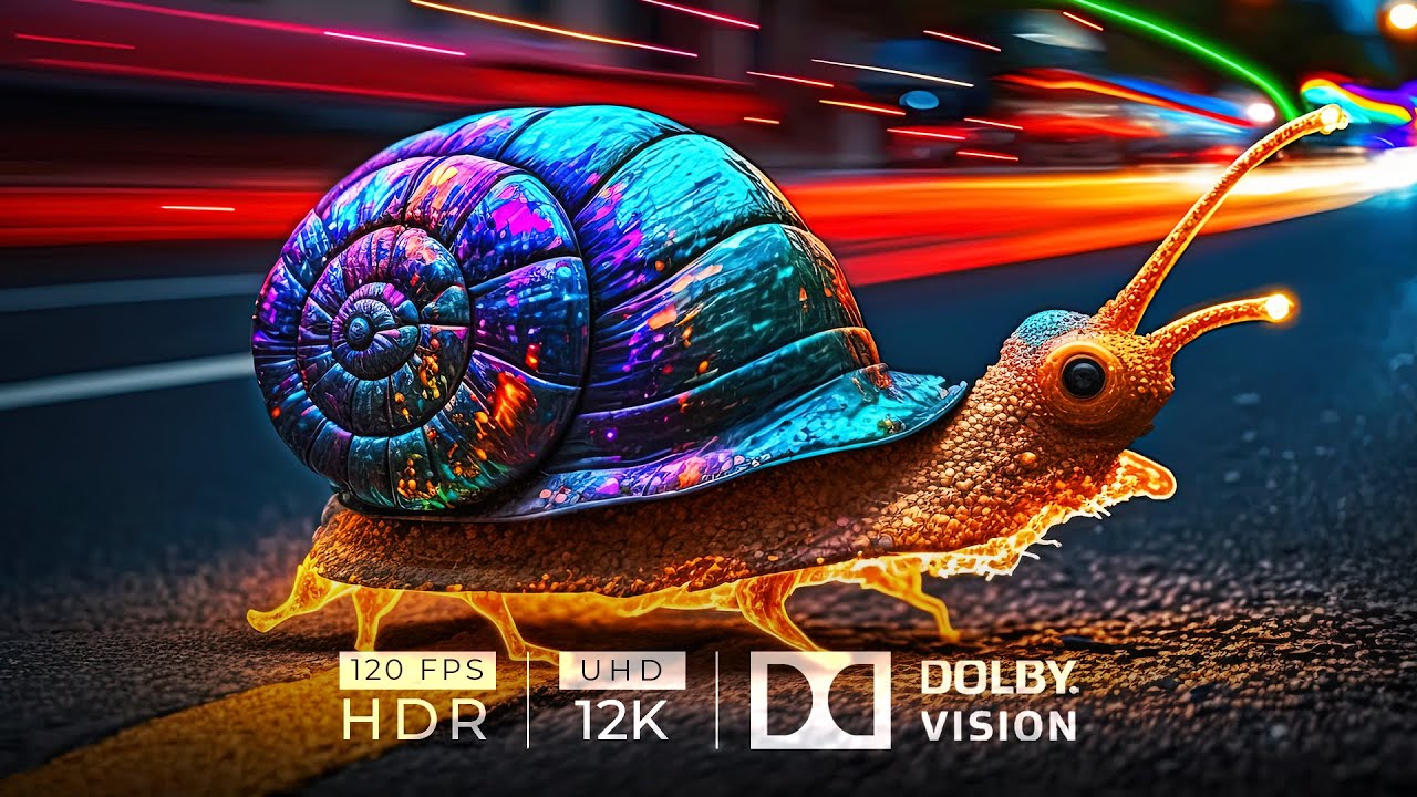 12K HDR 120 FPS Dolby Vision | SUPER SLOW MOTION | Inspiring Music ...