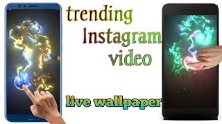 how to set magic wallpaper || Instagram trending screensaver magic live wallpaper trending wallpaper screenshot 2
