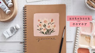 Ideas to Get You Painting! Floral Journal Cover