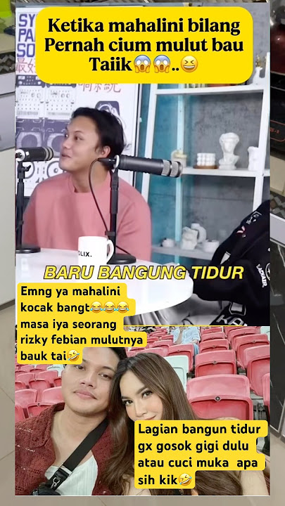 Mahalini bilng mulut ikik bauk tai😂#rizkyfebian #mahalini #sule #nagita #rafiahmad