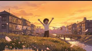 Mochi’s Summer Evening 🌇 Nostalgic Lofi Beats to Relax / Study To (1 Hour)