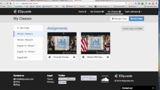 Using EdPuzzle and Canvas