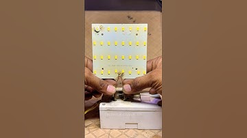 12 volt led panel vs 220v electricity ⚡️ crazy experiment #experiment #electrcal #science