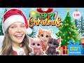 Learn to talk christmas special  toddler learning w 3 little kittens  baby  toddlers