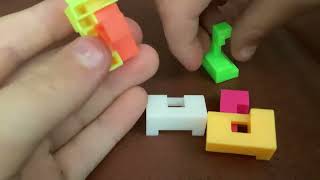 How to solve mini puzzle cube I found at a thrift store