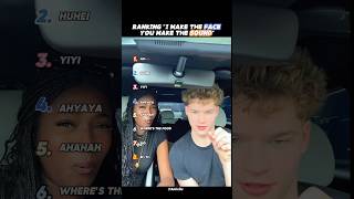 Ranking “I Make The Face You Make The Sound ”| Pt.2#ranking #youtubeshorts #viral #funny