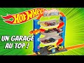 Hot wheels city le garage cascade stunt garage piste dextension de circuit