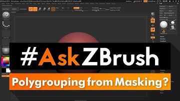#AskZBrush: “How can I create Polygrouping from Masking?”