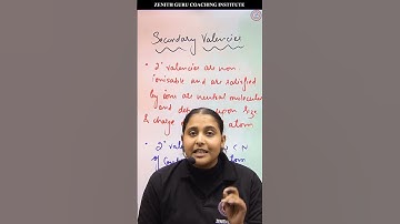 secondary valency class 12 | 380 By Nikki #viral #zenithguru #nikkipandit #secondaryvalency