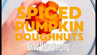 Halloween Pumpkin Spiced Doughnuts | Good Housekeeping UK