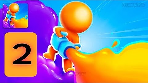 Dye Hard - Color War Gameplay Walkthrough Android-IOS #3v3