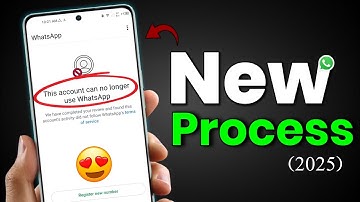 This account can no longer use Whatsapp Problem New Solution 2025 | Real Working Process