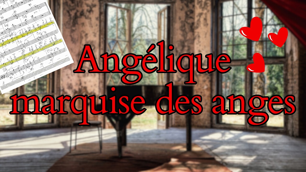 Angélique - Michel Magne - Angélique, Marguise des anges | Piano Cover by Vlad | Sheet music