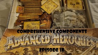 Comprehensive Components Ep1b - Advanced Heroquest detailed contents summary