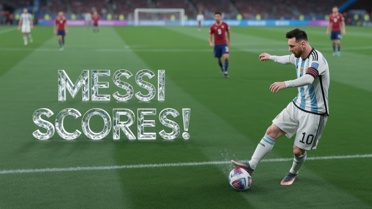 ¡Messi sorprende con este gesto en el partido!