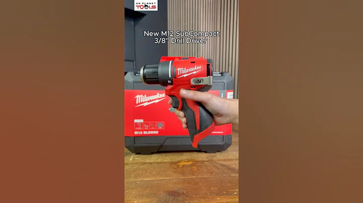 Extremely compact 3/8” M12 Drill Driver with 40Nm max torque #powertools #milwaukee
