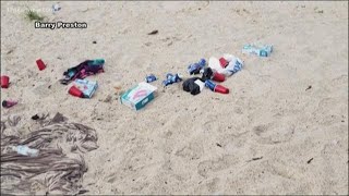 Tons of trash left behind after Floatopia