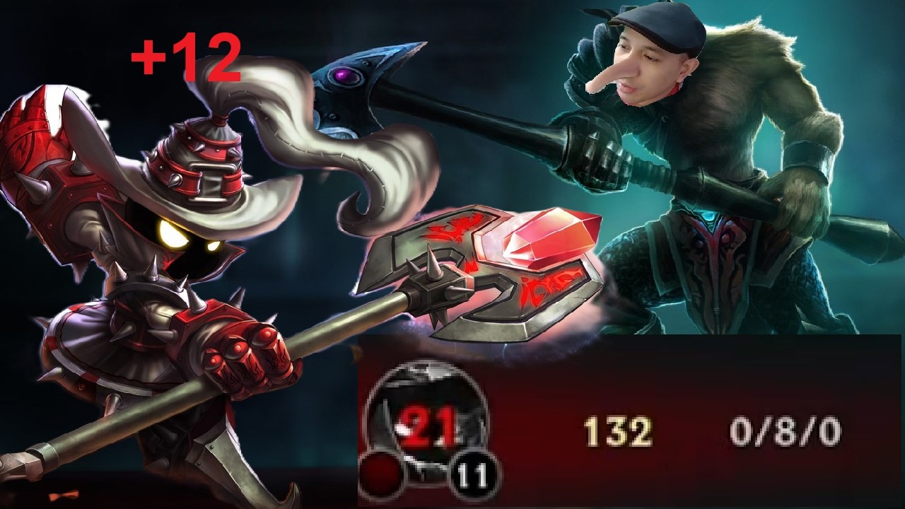 Вейгар Топ думает, что сможет переиграть Насуса по количеству стаков.