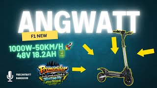 ANGWATT F1 NEW – La Trottinette Électrique Ultime pour la Ville