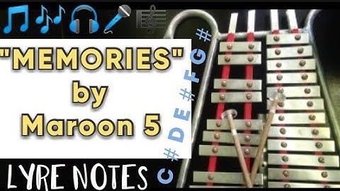 Memories - Maroon 5 - Lyre Chords
