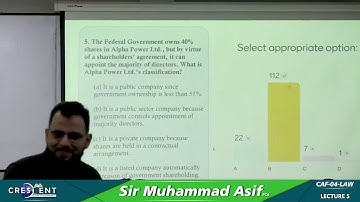 CAF 4 Sir Asif Lecture 5