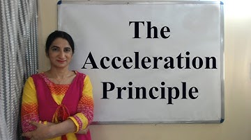 The acceleration Principle