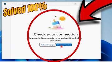 How to Fix Microsoft Store Error Check your Internet Connection in Windows 11