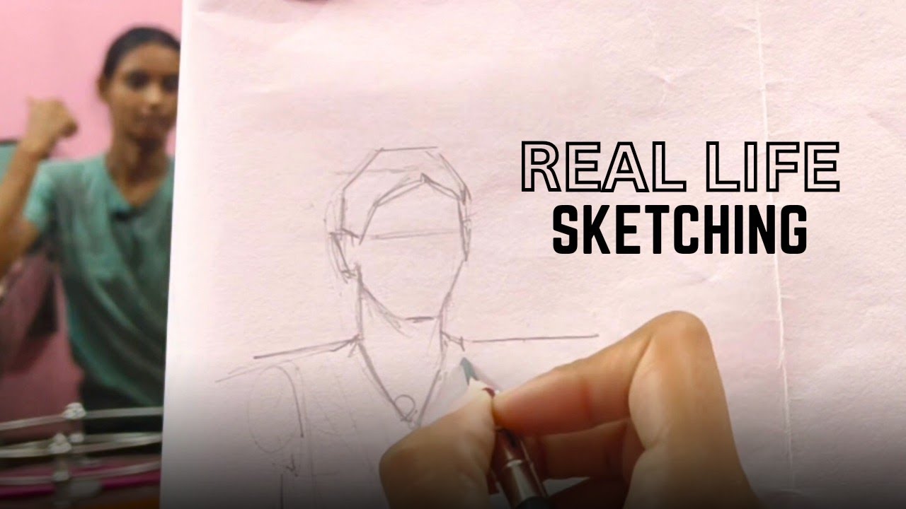 Real Life Example Drawing Real Life Sketching| Quick Sketches - YouTube